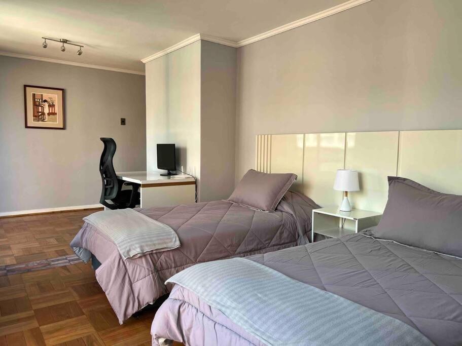 Apartamento En Centro Historico Santiago, Dos Dormitorios المظهر الخارجي الصورة