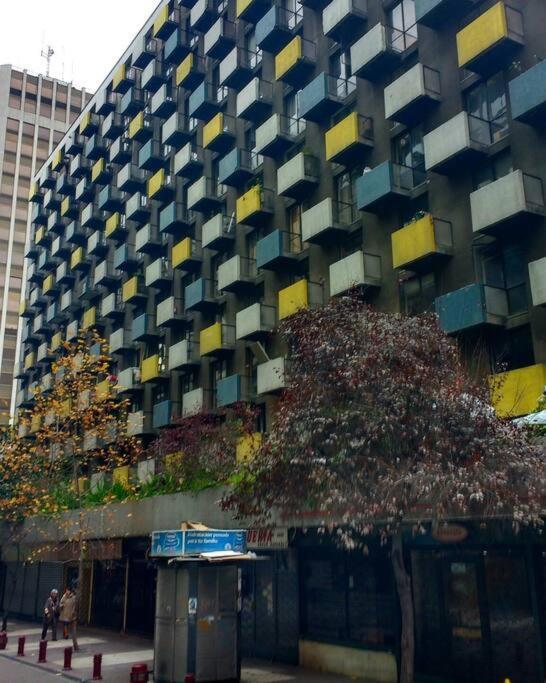 Apartamento En Centro Historico Santiago, Dos Dormitorios المظهر الخارجي الصورة