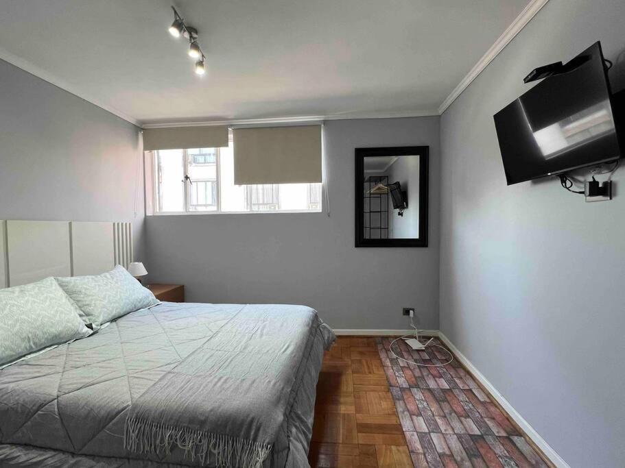 Apartamento En Centro Historico Santiago, Dos Dormitorios المظهر الخارجي الصورة